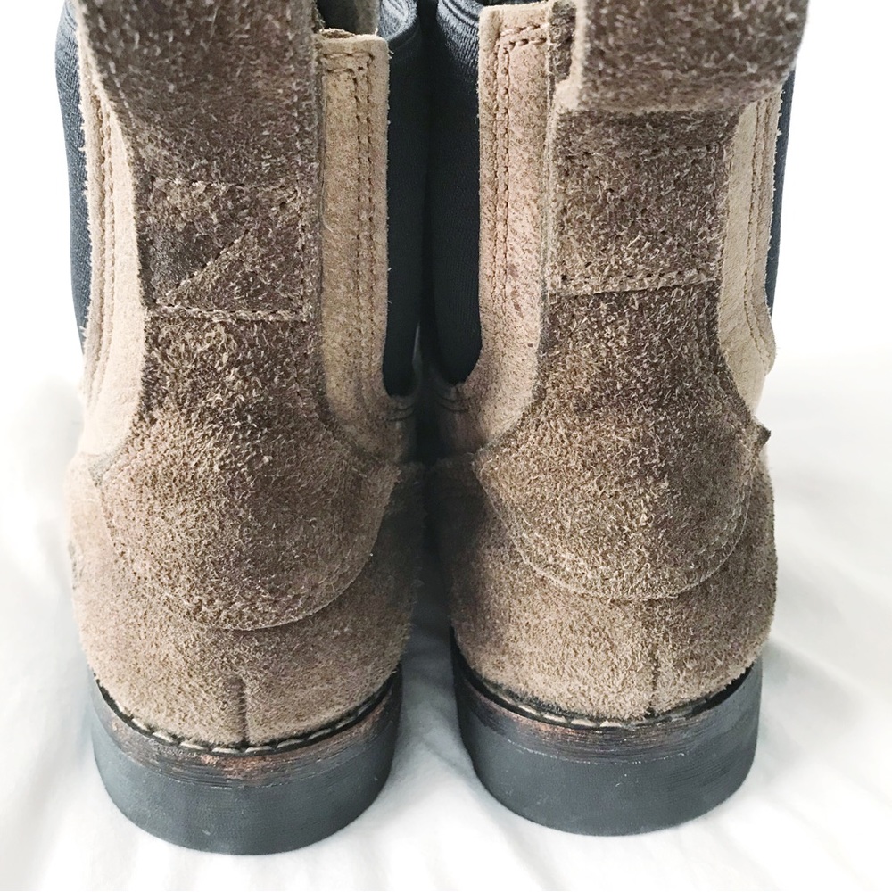 Timberland Leather Chelsea Lace Up Boots Earthkeepers Taupe Brown 7 - Picture 4 of 7
